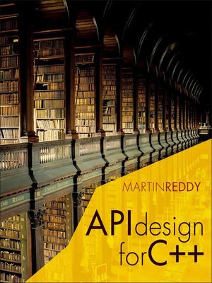 cover image of API Design for C++